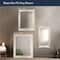 Head West 29" Brushed Nickel Frame Vanity Mirror